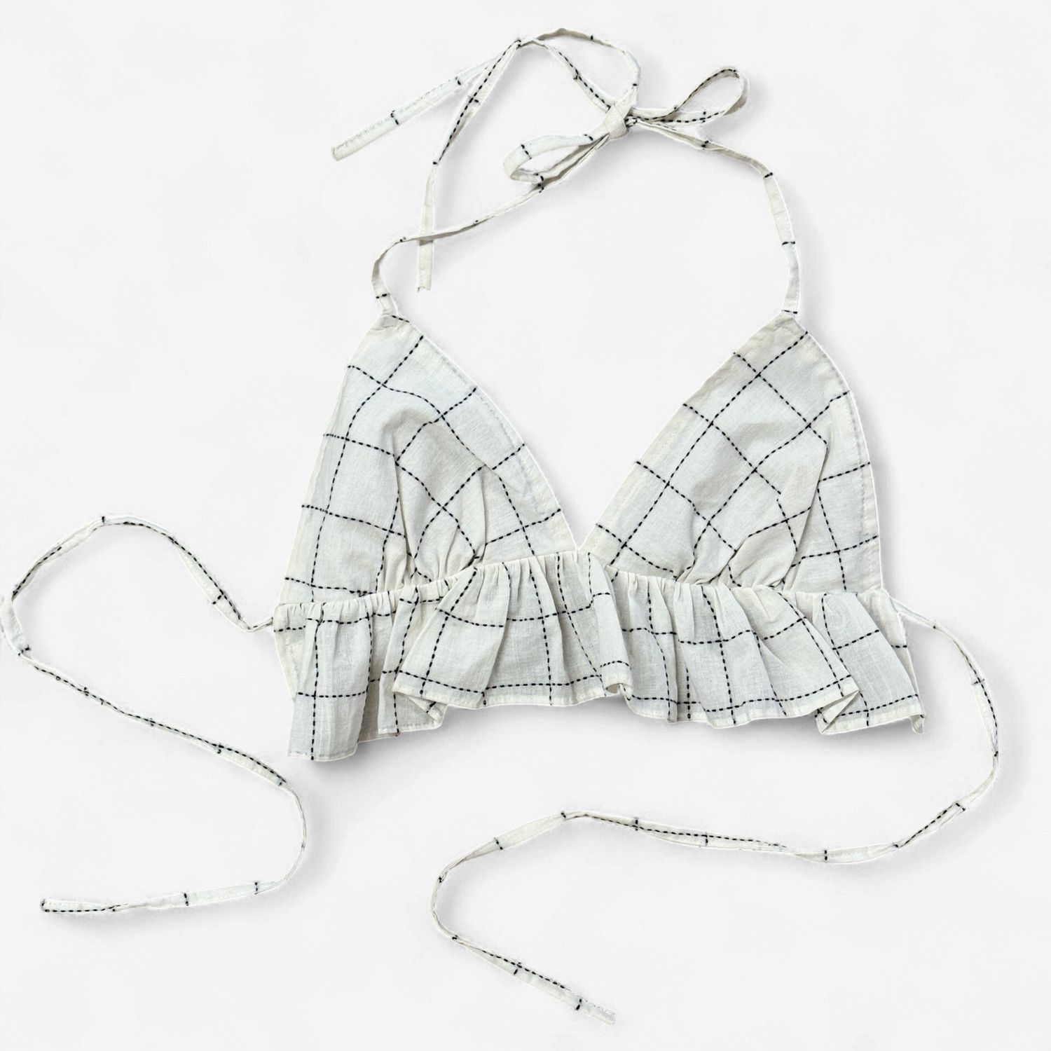 J025 B&amp;W Graph Jaipur Top