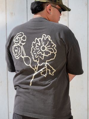 OG Flower Logo Tee - black