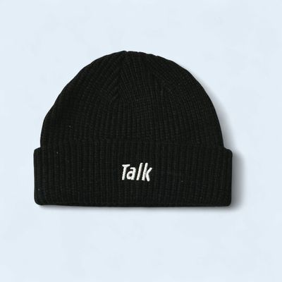 Talk Wordmark Beanie