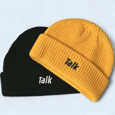 Talk Wordmark Beanie