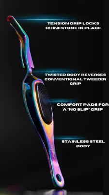 Pick Me Up Rhinestone Tweezers