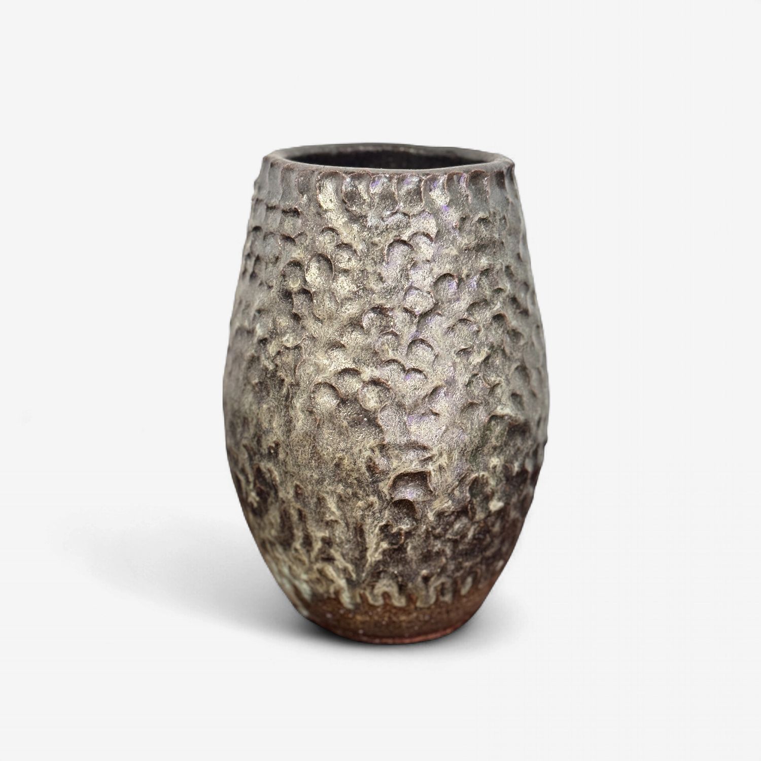 Black Dimple Vase