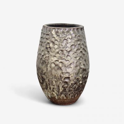 Black Dimple Vase
