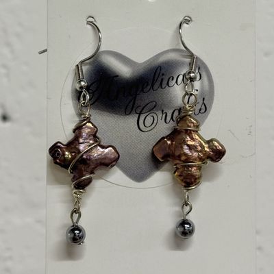 Cross Earrings