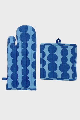 See Design - Oven Mitt &amp; Potholder Set