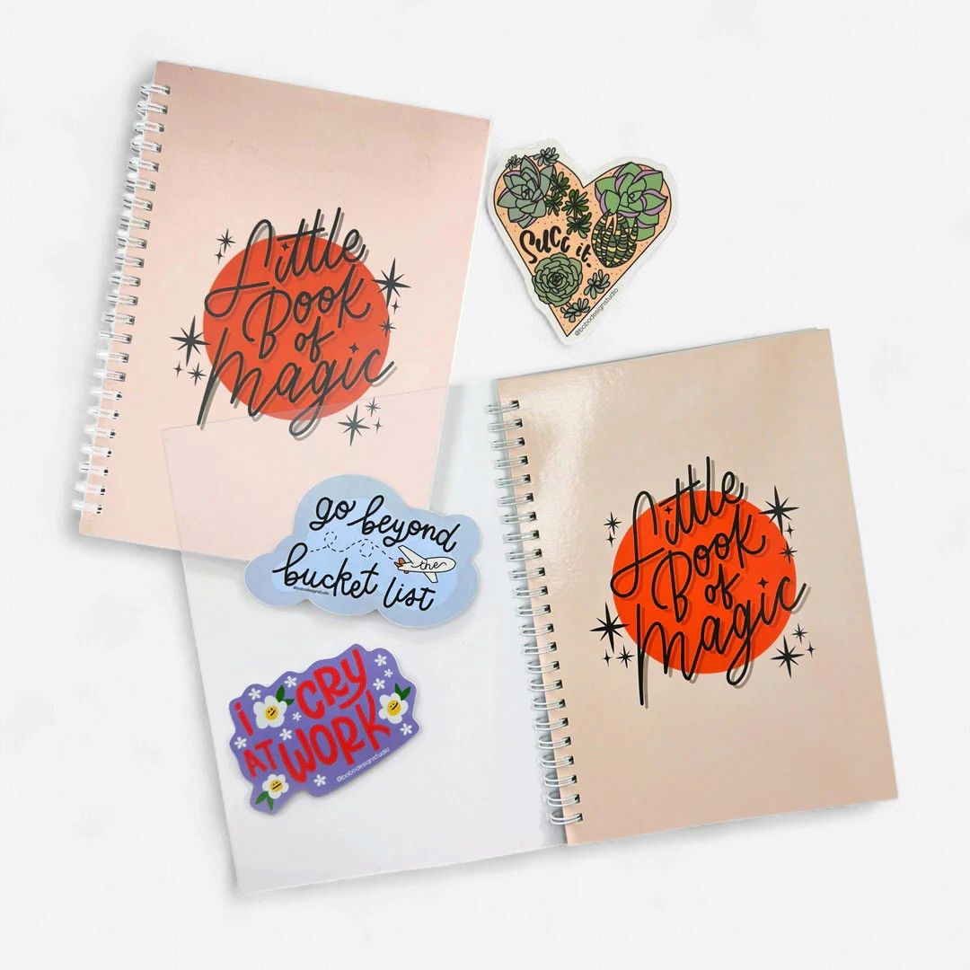 Little Book of Magic- Reusable Sticker Book