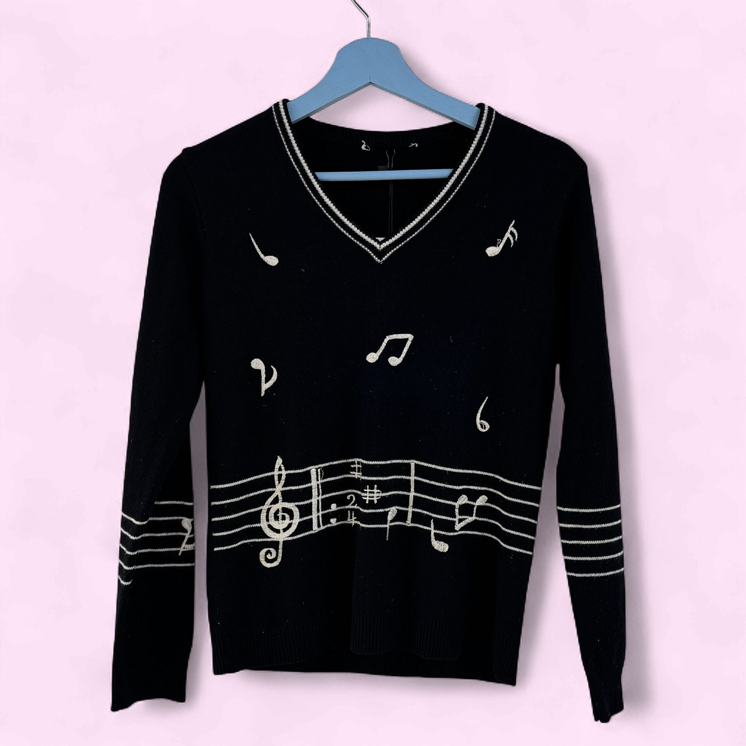 vintage music lover sweater