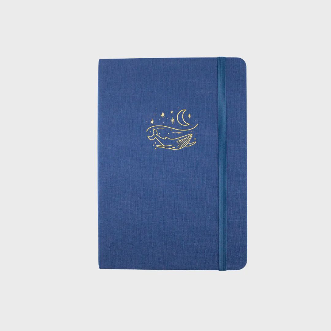 bobo Lined Journal- Whale