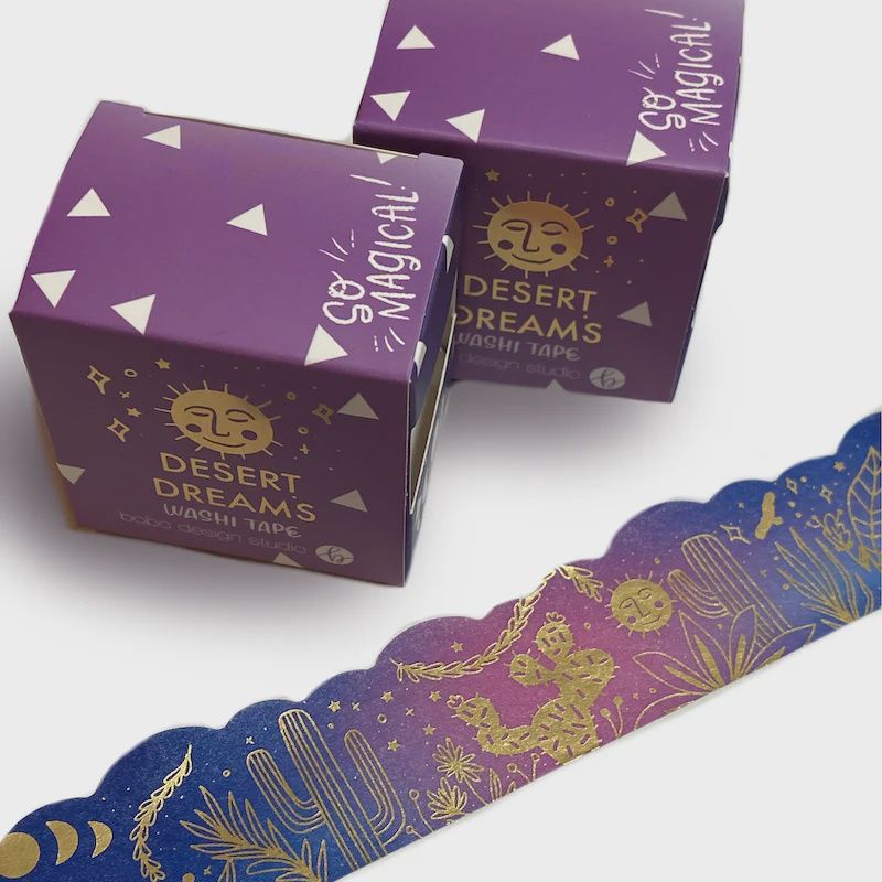 Desert Dreams Cloud Cut Washi