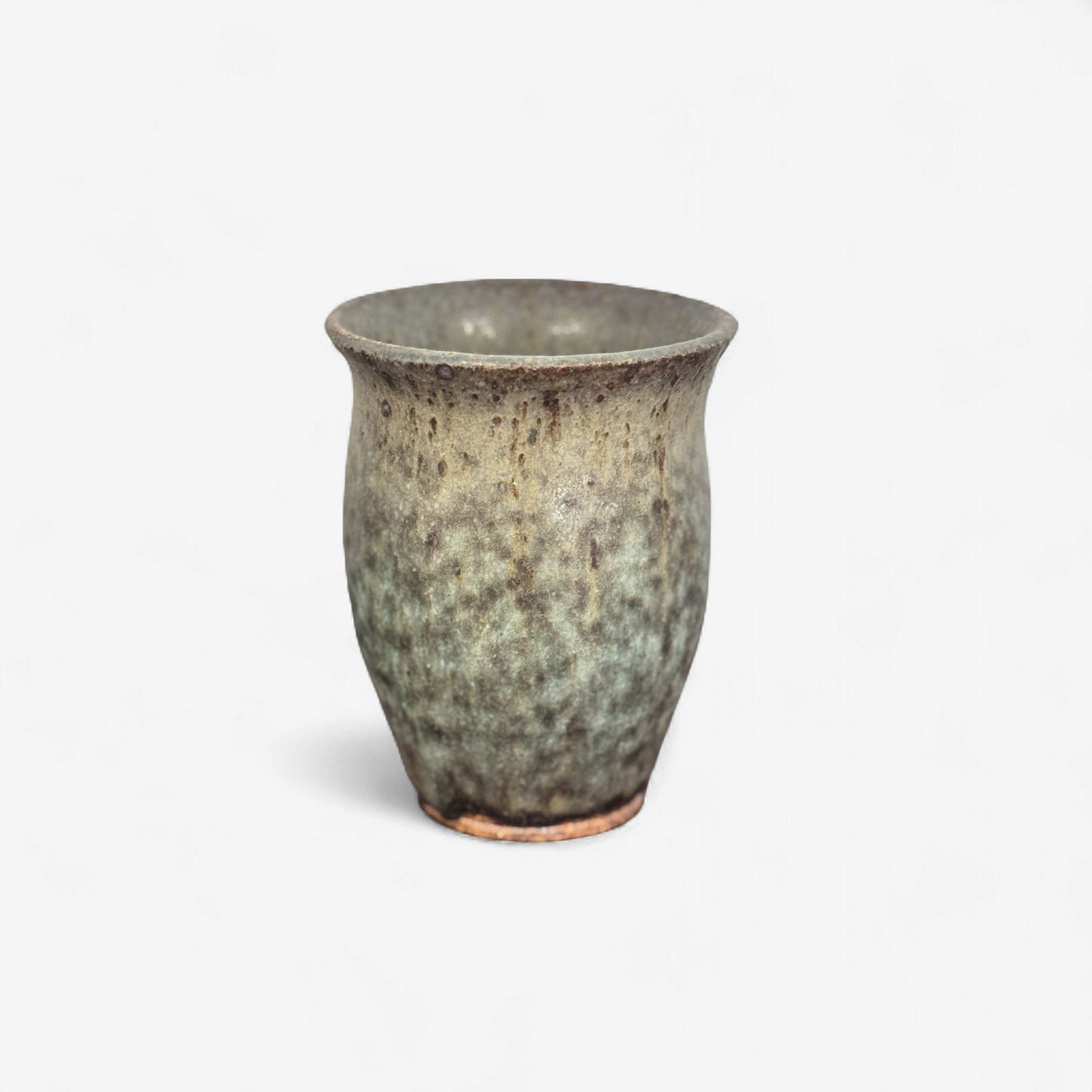 Small Curved Vase - Turqoise