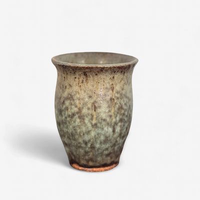 Medium Curved Vase - Turqoise
