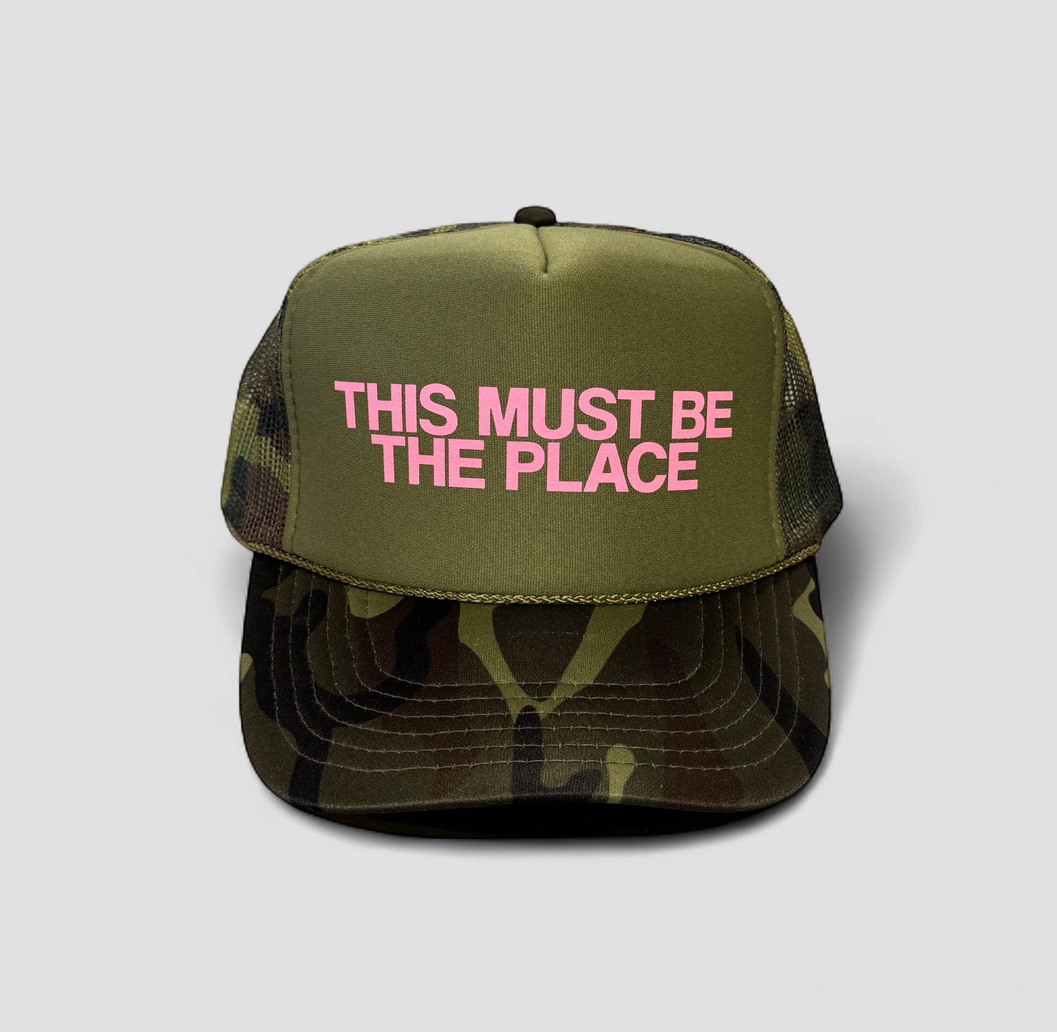 THE PLACE TRUCKER HAT