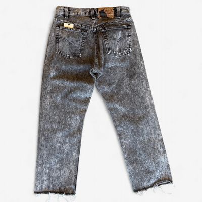 Levi's 501 Black Chemical
