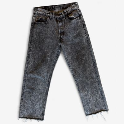 Levi's 501 Black Chemical