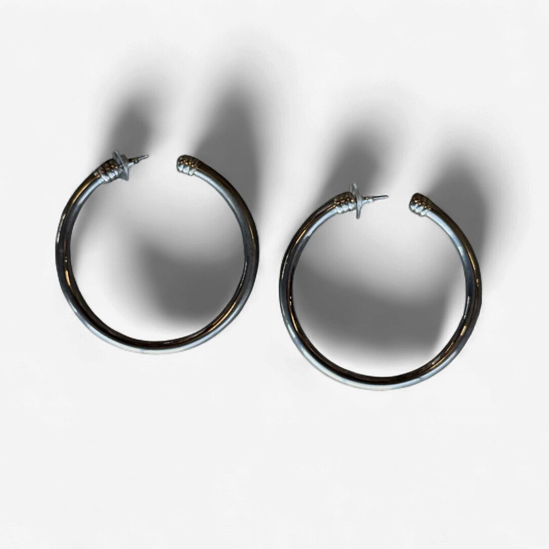 Metal Hoop Earring
