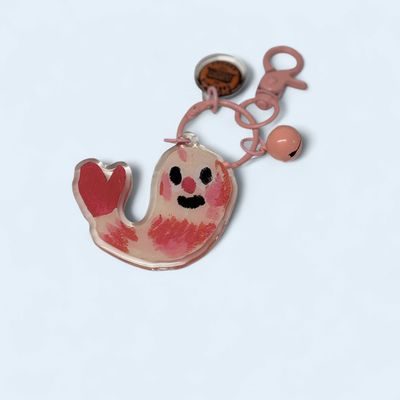 Shrimp Keychain