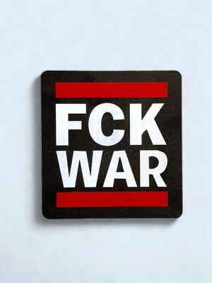 Fck War Sticker