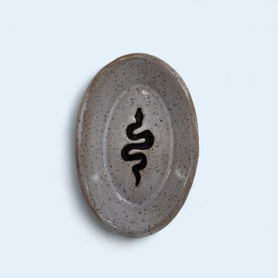 Snake Plate Mini Oval