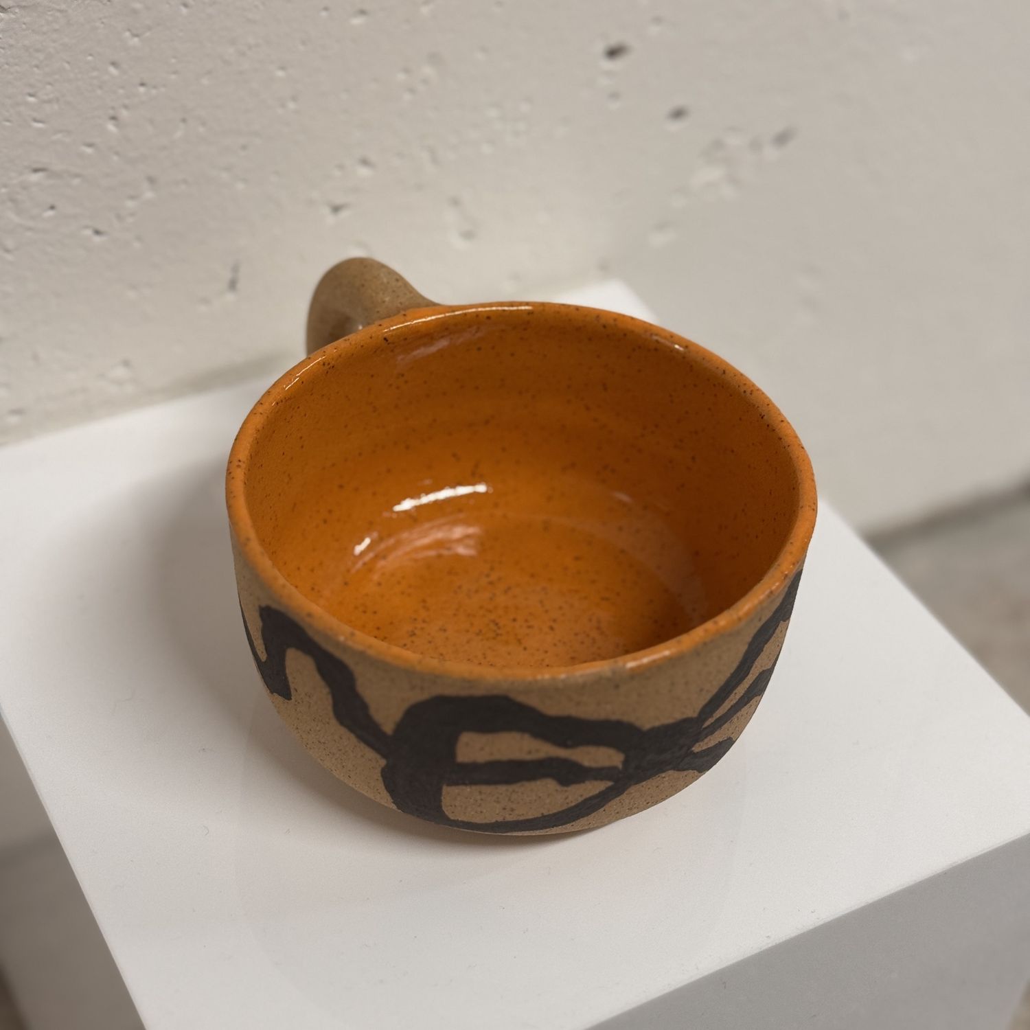 Bow Mug, Color: Orange