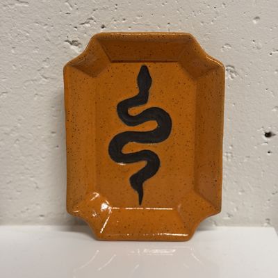 Snake Plate Medium Rectangle