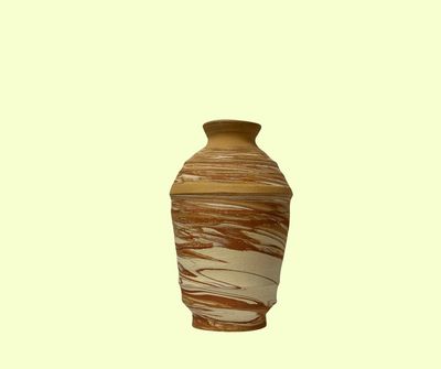 Red and White Marble