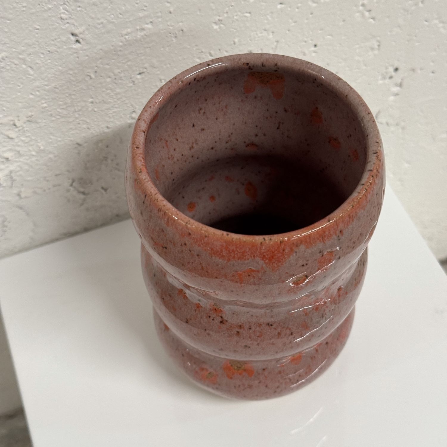 Bubble Cup Large, Color: Speckled Pink