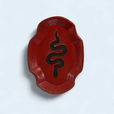 Snake Plate Medium Oval