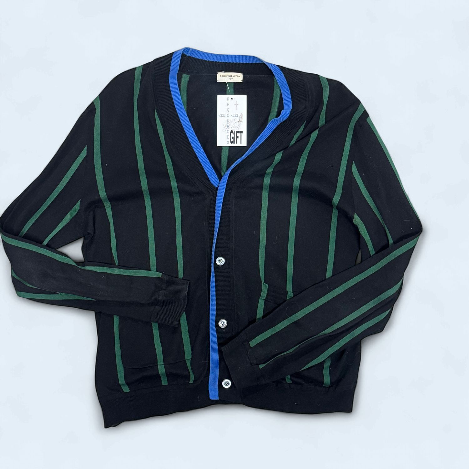 dries striped cardigan