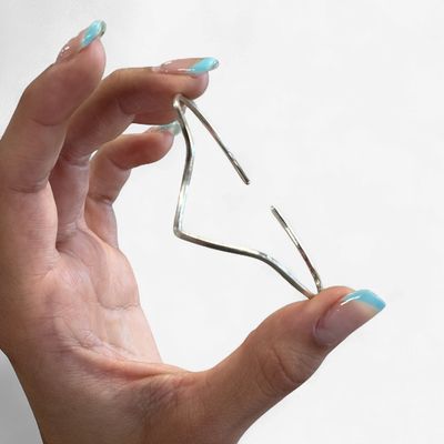 A181 Sterling Silver Crown Cuff