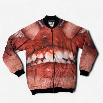 Teeth Bomber Jacket