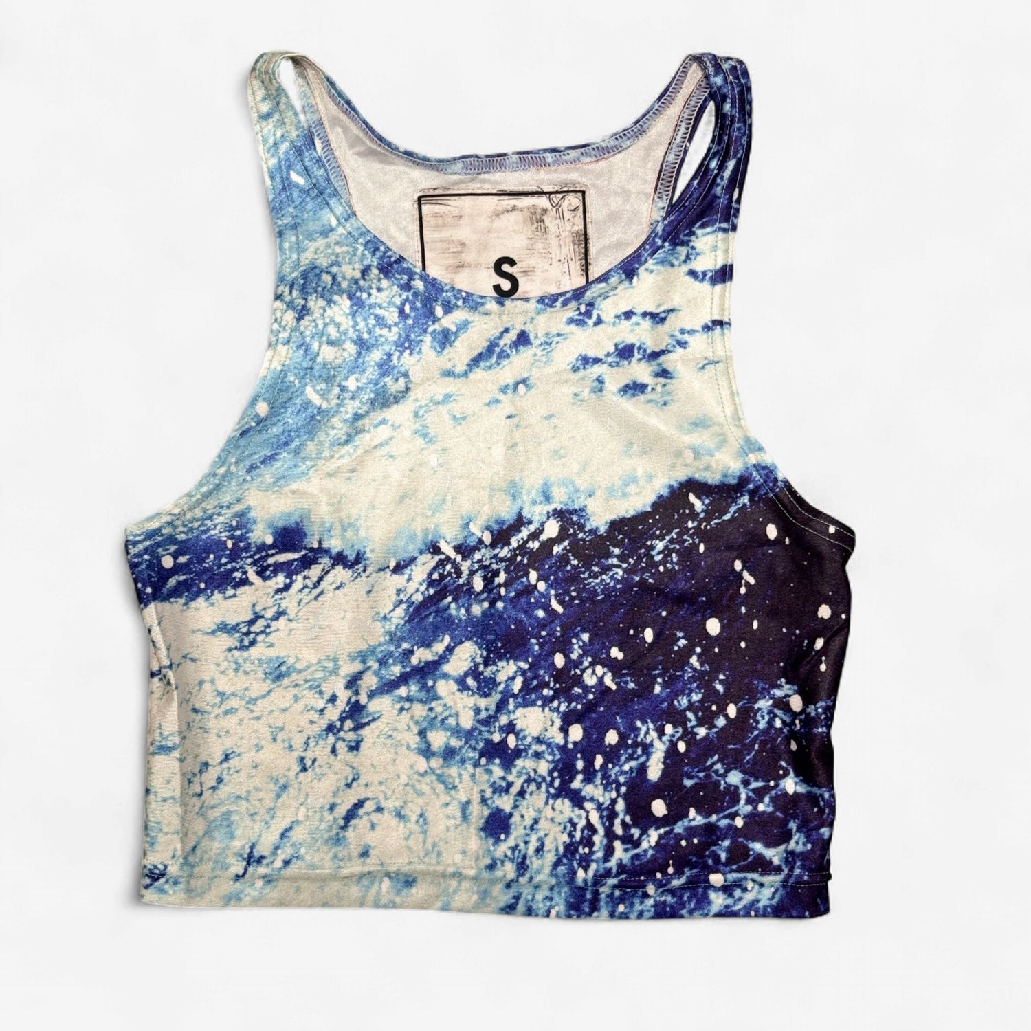 Waves Crop Top