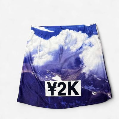 Blue Sky Mini Skirt