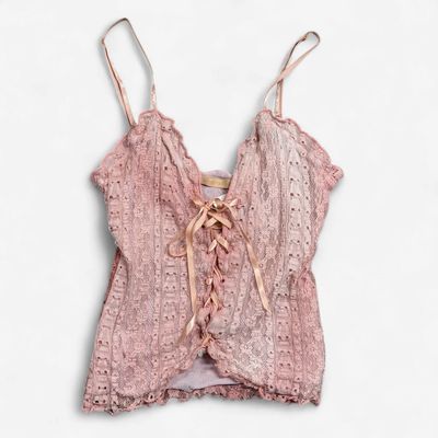 113 Forever 21 - Pink Corset Top