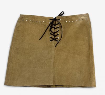 151 Cynthia Steff - Leather Skirt