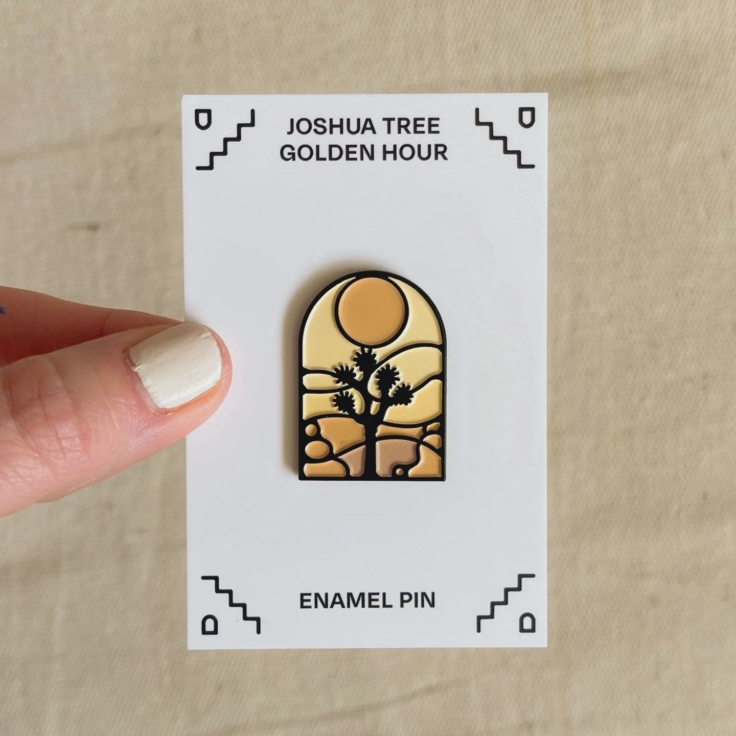 Joshua Tree Golden Hour Pin