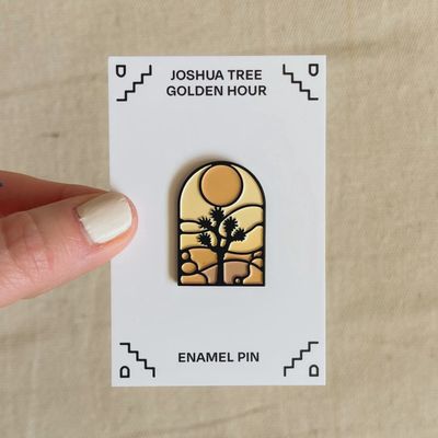 Joshua Tree Golden Hour Pin