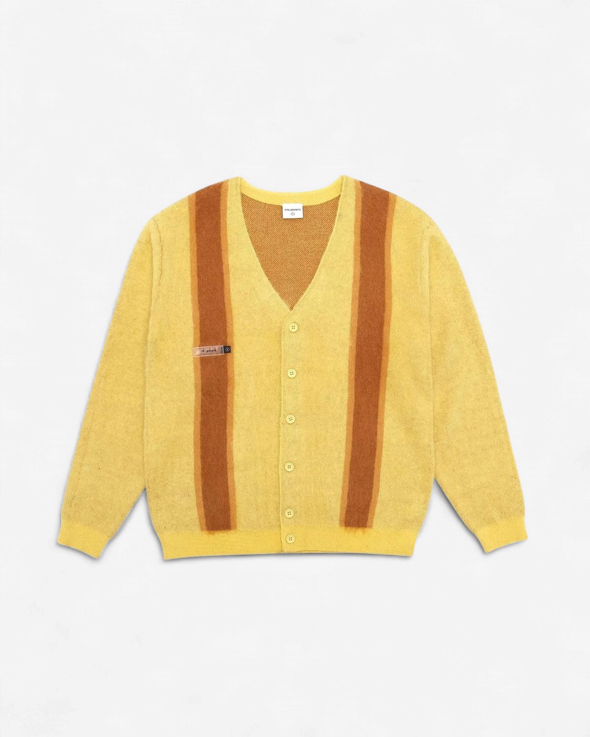 Mohair Cardigan - Yellow