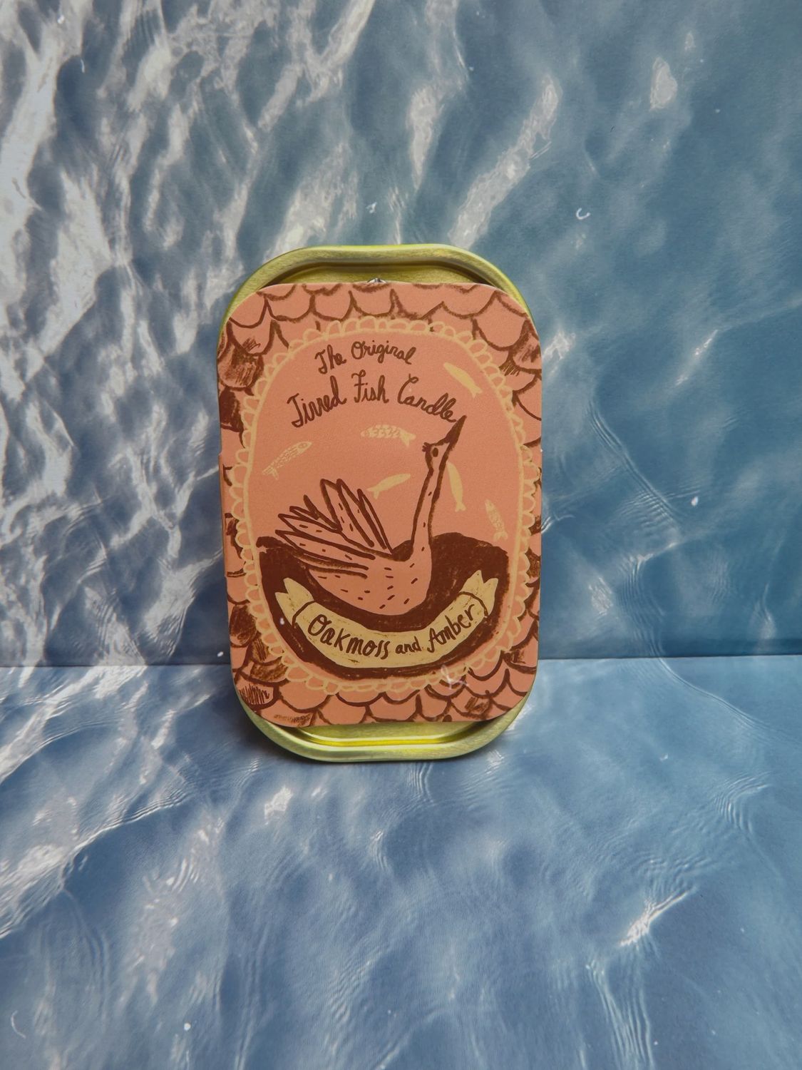 Tinned Fish Candle - Oakmoss &amp; Amber