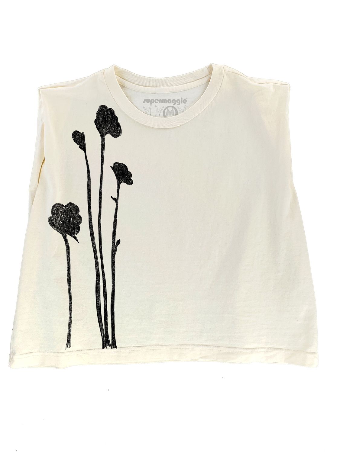 Shadow Flowers Maisie Heavyweight Muscle Tee
