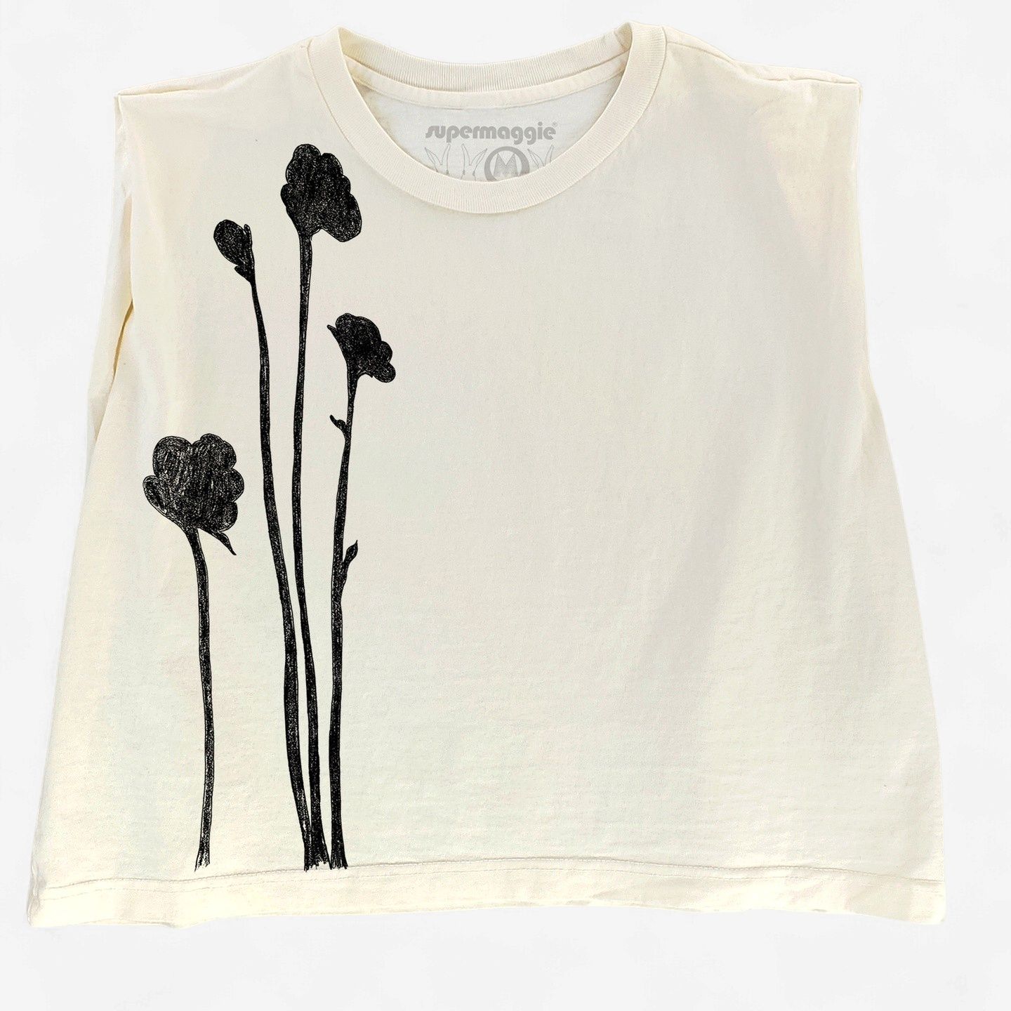 Shadow Flowers Maisie Heavyweight Muscle Tee
