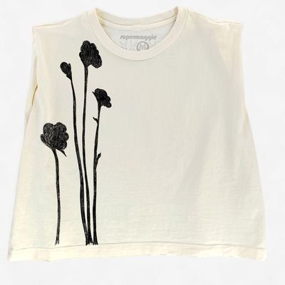 Shadow Flowers Maisie Heavyweight Muscle Tee