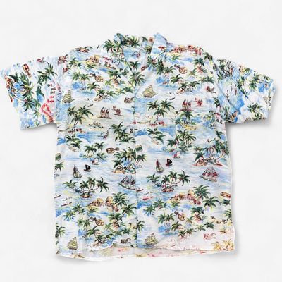 1950s Hawaiian Distressed