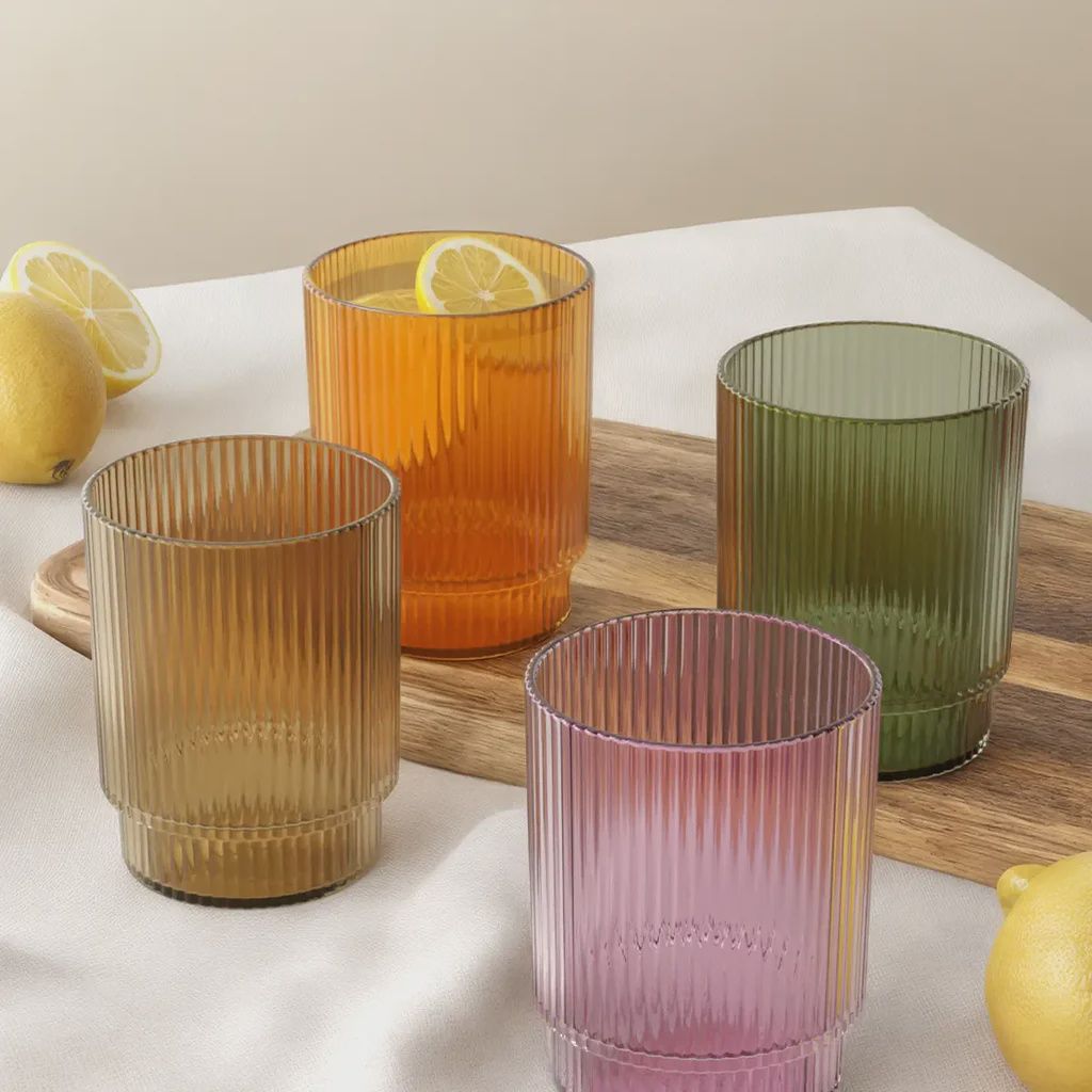 Fluted Tumbler - Set of 4