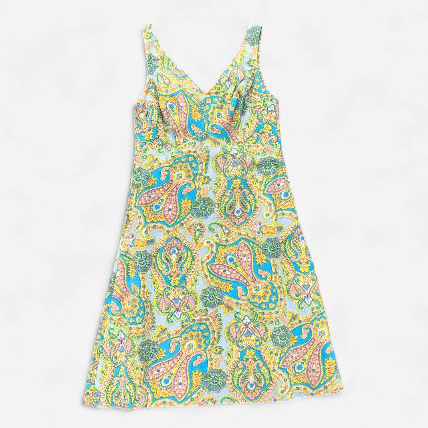 60s Paisley Dress