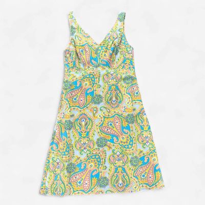 60s Paisley Dress