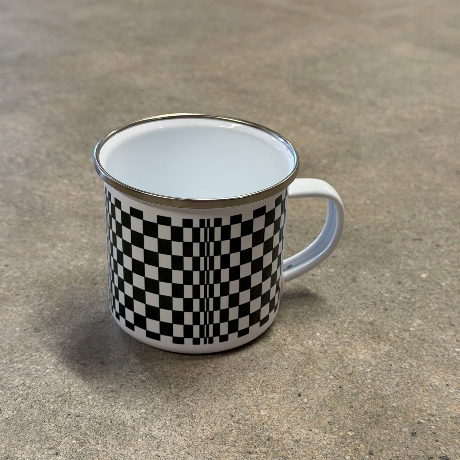 Op Column Enamel Mug