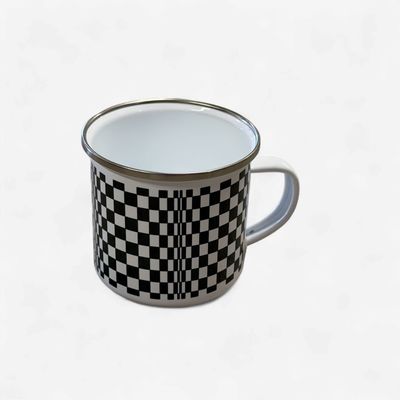 Op Column Enamel Mug
