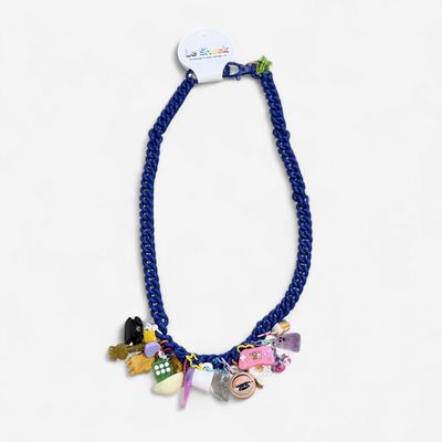 Chunky Chain Charm Necklace