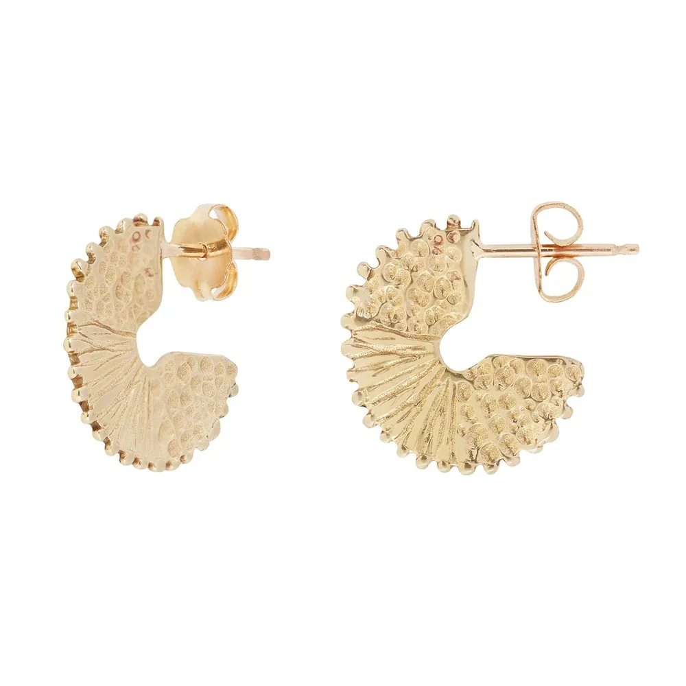 LARREA HOOPS / GOLD