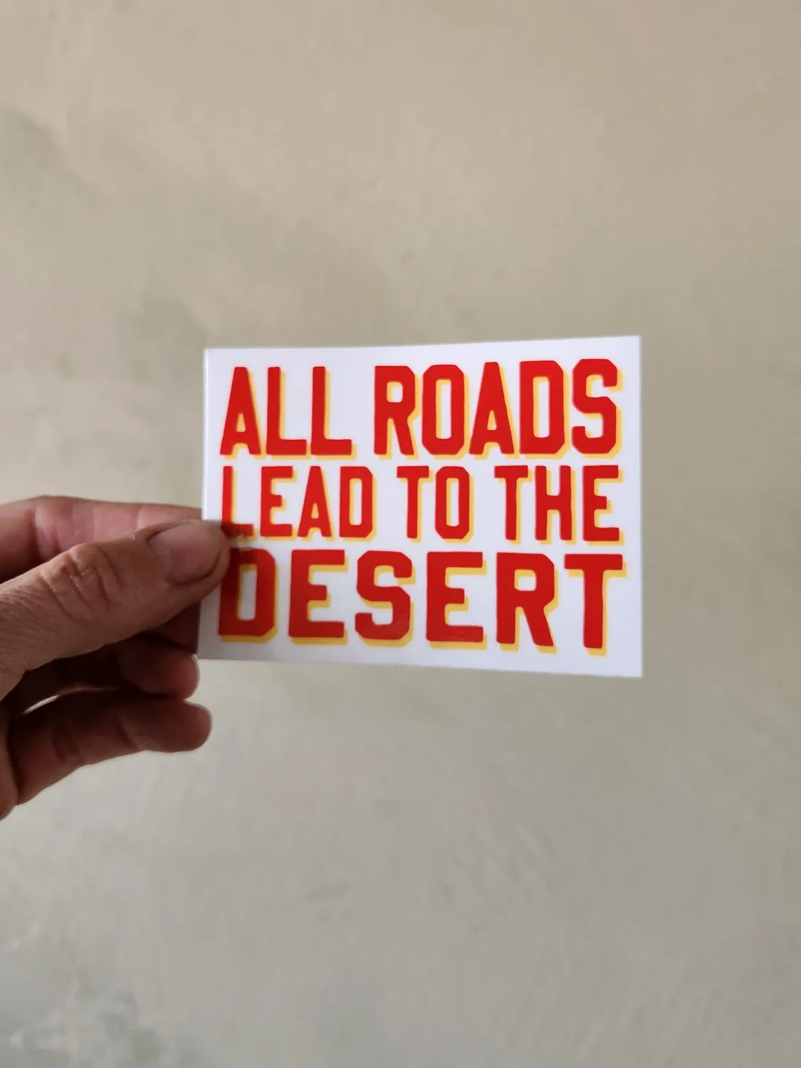 Sticker - All Roads Lead